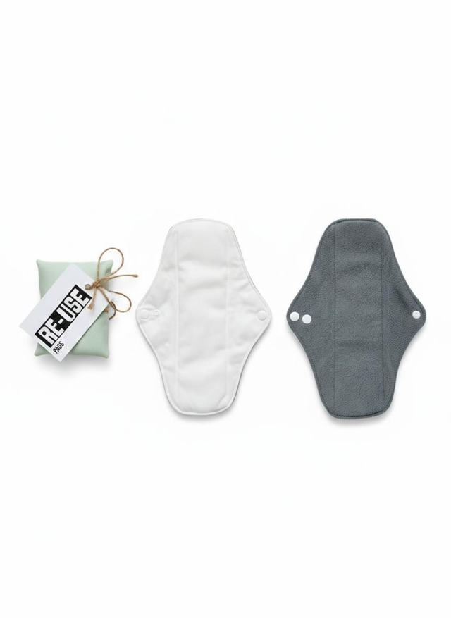 Bamboo charcoal medium flow sanitary pads x6
