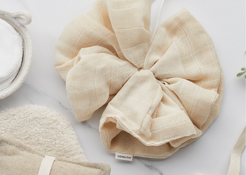 Tabitha Eve Biodegradable Bath Pouf - Organic Cotton