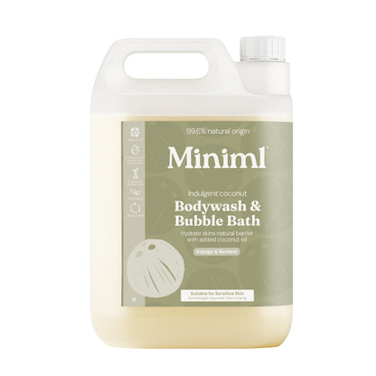 Bodywash + Bubblebath - Indulgent Coconut