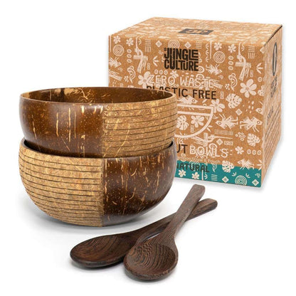 Eco-friendly Coconut Bowl and spoon set